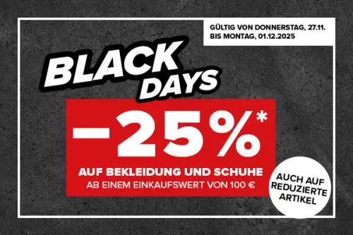 Hervis - 25% Rabatt auf Schuhe und Bekleidung