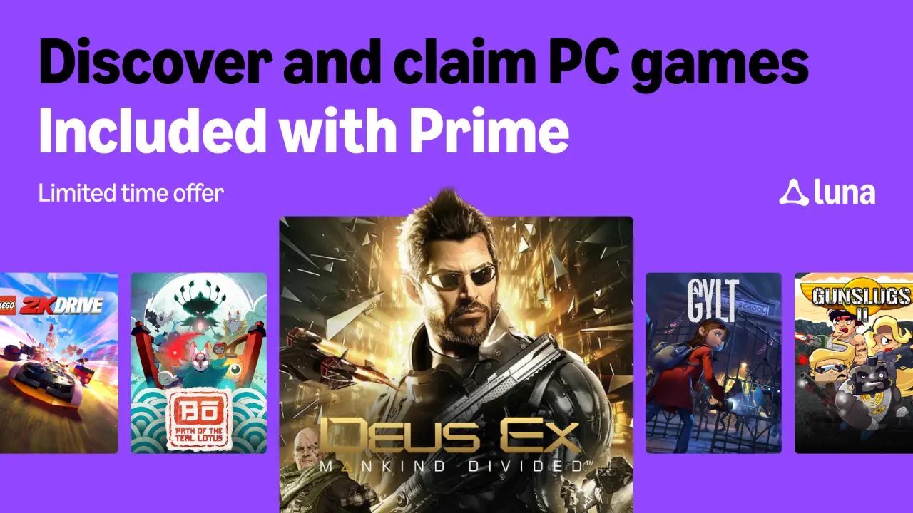 Über 20 Games bei Prime Gaming im Dezember