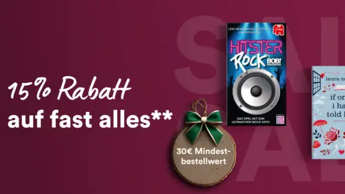 Thalia 15% Rabatt auf fast alles