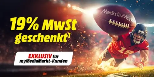 MediaMarkt & Saturn schenken dir 19% MwSt