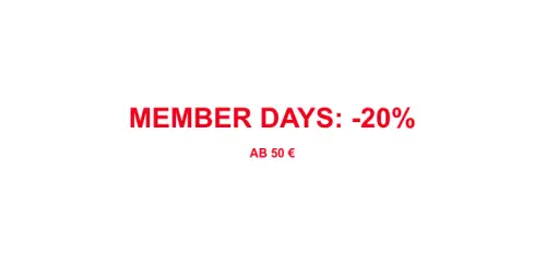 H&M 20% Rabatt bei Member Days