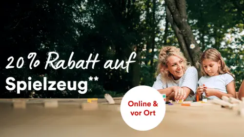 20% Rabatt auf Spiele & Spielzeug bei Thalia