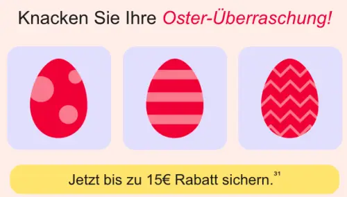 bis zu 15€ Rabatt bei Shop Apotheke