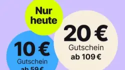Flaconi 20 € Gutschein ab 109 € Einkaufswert