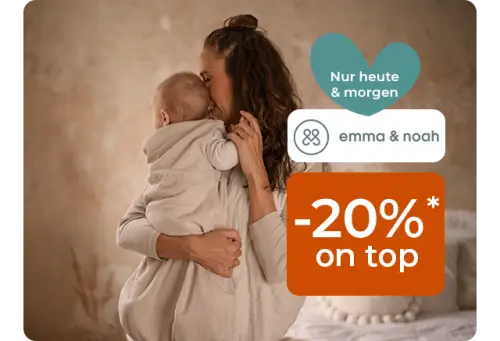 Babymarkt 20% Rabatt auf alle emma & noah Produkte