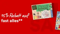 15% Rabatt auf fast alles bei Thalia