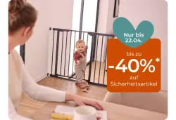 Bis zu 40% Rabatt auf ausgewählte Sicherheitsartikel bei Babymarkt 