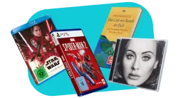 15% Rabatt auf Medien und gratis Versand bei rebuy