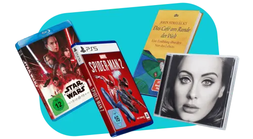 15% Rabatt auf Medien und gratis Versand bei rebuy