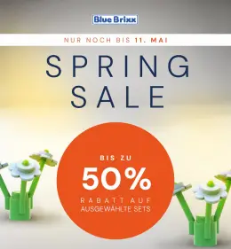 Spring Sale Finale bei Blue Brixx mit bis zu 50% 