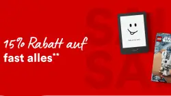 15% Rabatt auf fast alles bei Thalia