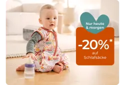 20% Rabatt auf Schlafsäcke bei Babymarkt