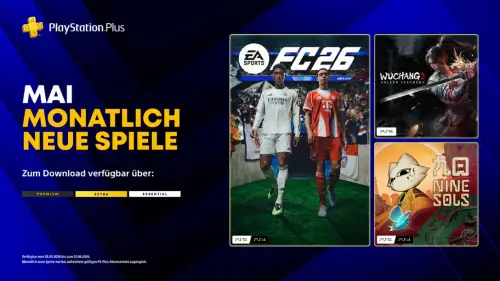 Kostenlose Spiele bei PlayStation Plus im Mai 26