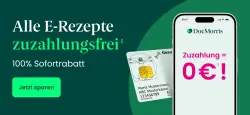 DocMorris: Gesetzliche Zuzahlung auf alle gültigen E-Rezepte