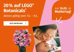 20% Rabatt auf Lego Botanicals bei Müller