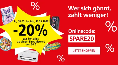 20% Rabatt ab 30€ bei LIBRO & PAGRO