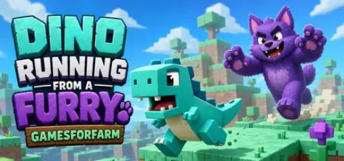 Dino running from a furry: Gamesforfarm gratis bei Steam