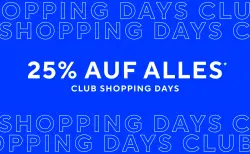 Tom Tailor CLUB Shopping Days - 25% Rabatt für CLUB Members