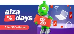 Alza Days sind wieder da - Erhalte 5 bis 30% Rabatt