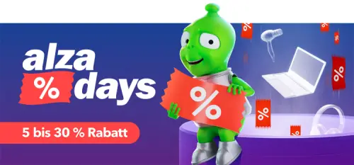 Alza Days sind wieder da - Erhalte 5 bis 30% Rabatt