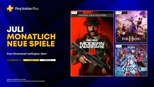 Kostenlose Playstation Plus Games für Juli