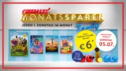 Cineplexx Family Monatssparer Juli ab 6€ ins Kino