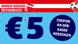 5 € Rabattcoupon für Hofer