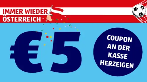 5 € Rabattcoupon für Hofer