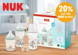 20% Rabatt auf alle NUK Produkte bei Smythtoys