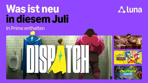 12 kostenlose Spiele und weitere Cloud Games bei Luna im Juli