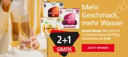 2+1 gratis auf waterdrop Microdrinks bei Pagro