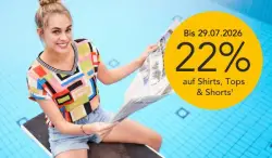 22% Rabatt auf Shirts, Tops & Shorts bei Baur