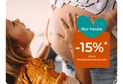 Nur heute 15% Extra-Rabatt bei Babymarkt