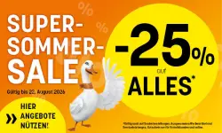 25% Rabatt auf alles bei Bettenreiter im Super Sommer Sale