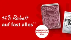 15% Rabatt auf fast alles bei Thalia