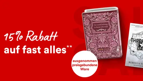 15% Rabatt auf fast alles bei Thalia