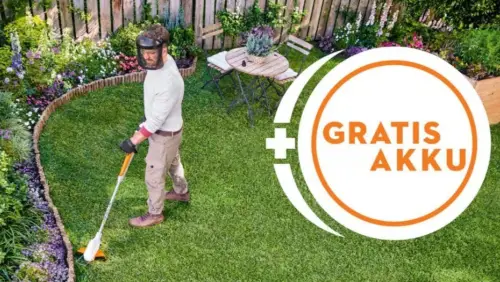 Bis zu zwei gratis Akkus sichern auf Stihl Produkte