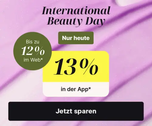 International Beauty Days bei Flaconi mit bis zu 12% online und bis zu 13% Rabatt in der App