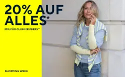 Tom Tailor Shopping Week: 20% auf alles, CLUB Members 25%