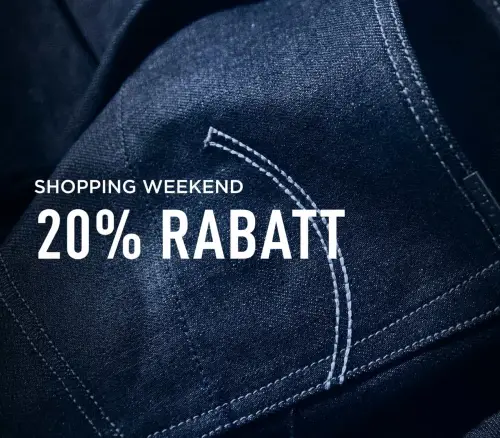 Shopping Week bei G-Star 20% Rabatt in der App