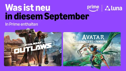 Amazon Luna: Diese Gratis-Spiele gibt es im September mit Prime