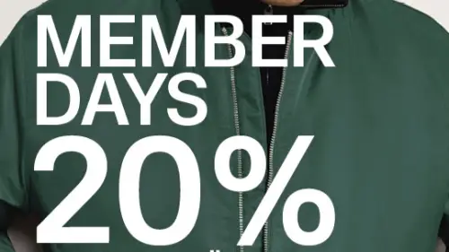 20% Rabatt bei den s.Oliver Member Days