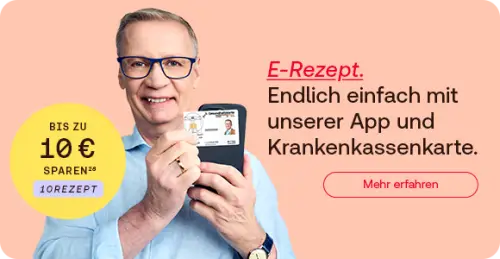 E-Rezept einlösen und bis zu 10 € sparen