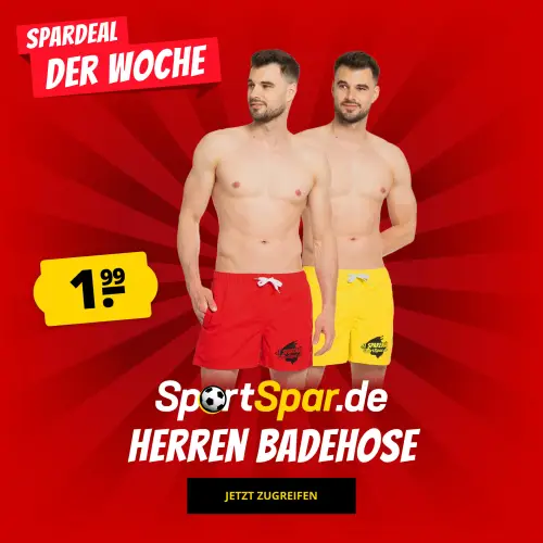 Herren Badehose für 1,99 € bei SportSpar