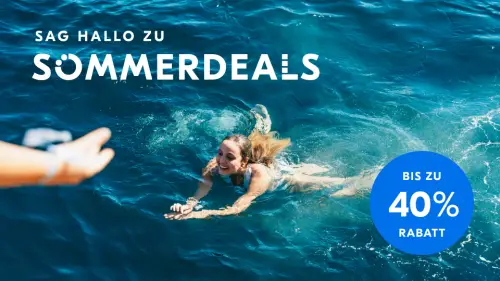 Hallo Sommer - Sommerdeals bis zu 40% Rabatt bei GetYourGuide