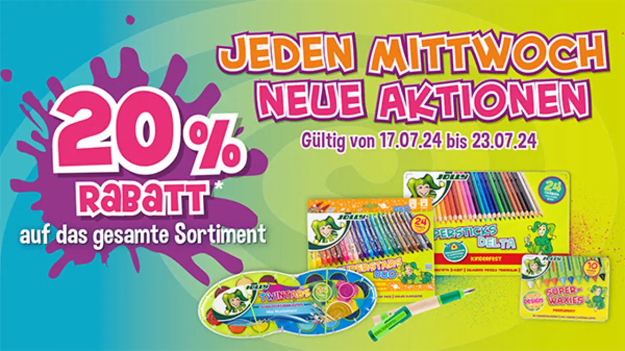 -20% Rabatt auf alles im Jolly Shop