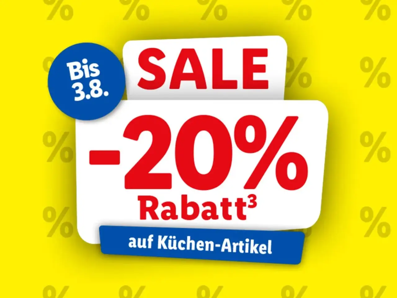 Sale auf Küchenartikel 20% Rabatt bei Lidl