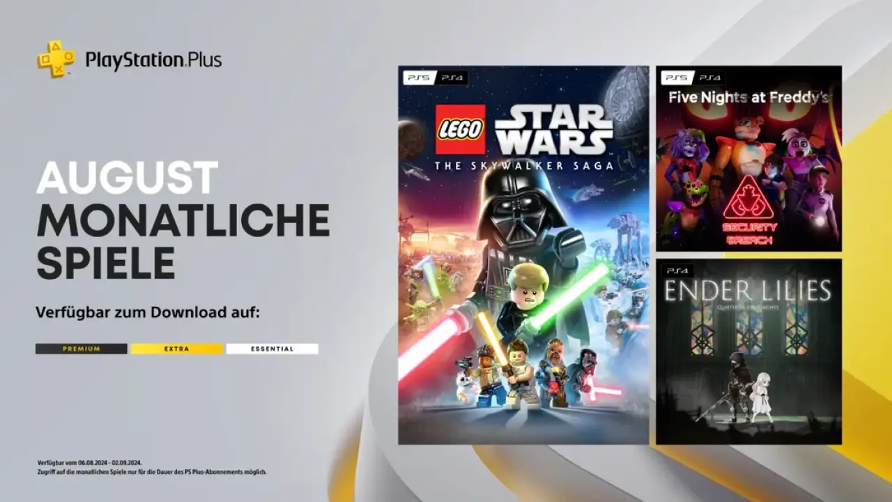 PS Plus Gratis Games für August 2024