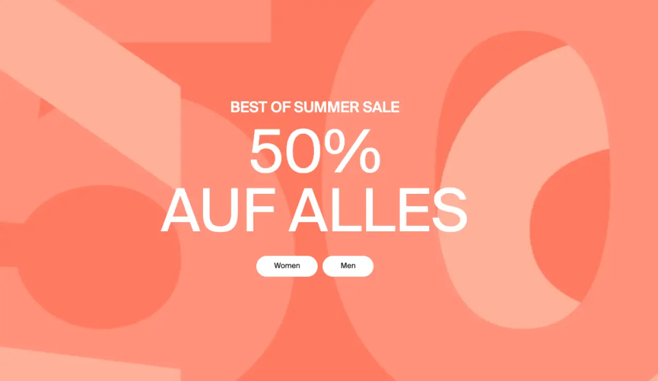 Summer Sale - 50% auf alles bei Esprit