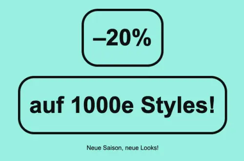 -20% auf 1000e Styles bei ASOS